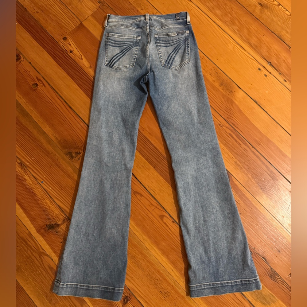 7 For All Mankind Blue Women Jeans